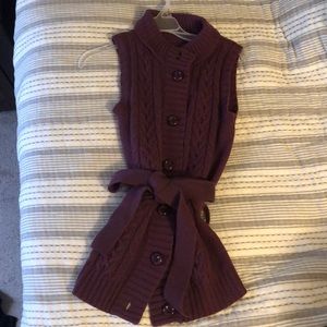 Fossil sweater vest